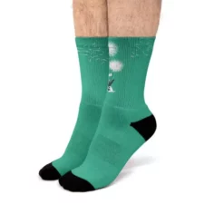 Rabbit With Dandelion Fit Crew Socks CARTIO0734