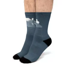 Bruce The Cowboy Walrus Fit Crew Socks CARTIO0747