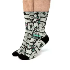 Cats World Fit Crew Socks CARTIO0754