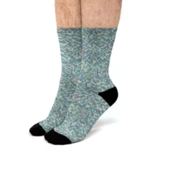 Retro Pixels Style Fit Crew Socks CARTIO0757