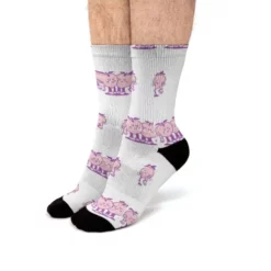 Take Care Of Peach Other Fit Crew Socks CARTIO0764
