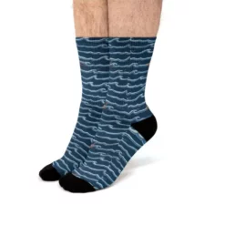 Ocean Waves Fit Crew Socks CARTIO0767