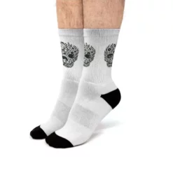 Skull, Nature And Something Else Fit Crew Socks CARTIO0773