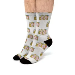 These Cats, They Are Trying To Murder Me By Tobe Fonseca Fit Crew Socks CARTIO0777