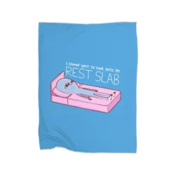 Strange Planet Special Product: Rest Slab Premium Fleece Blanket CARTIO0918