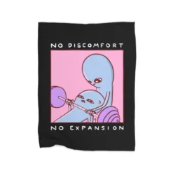 Strange Planet Special Product: No Discomfort No Expansion Premium Fleece Blanket CARTIO0927