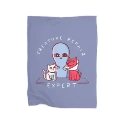 Strange Planet Special Product: Creature Repair Expert Premium Fleece Blanket CARTIO0932
