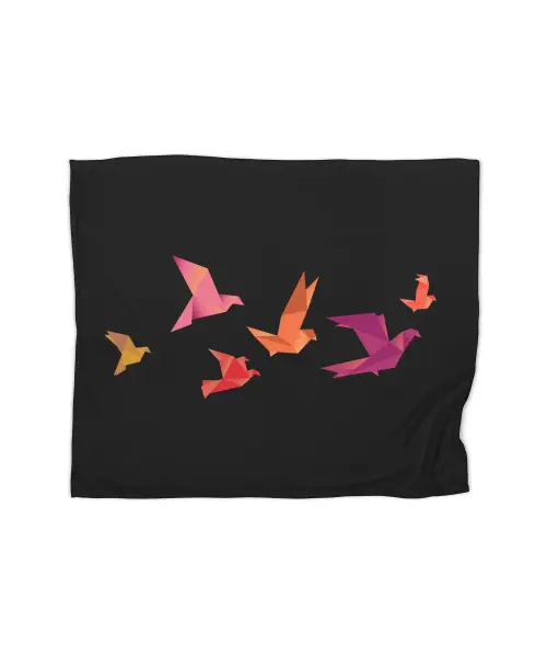 The Return Of Paper Birds Premium Fleece Blanket CARTIO0940
