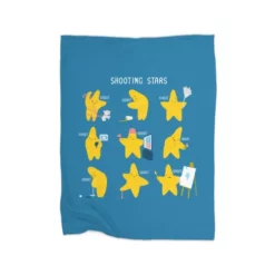 Shooting Stars! Premium Fleece Blanket CARTIO0946