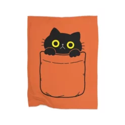 Pocket Cat Premium Fleece Blanket CARTIO0948