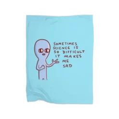 Strange Planet Special Product: Science Premium Fleece Blanket CARTIO0954