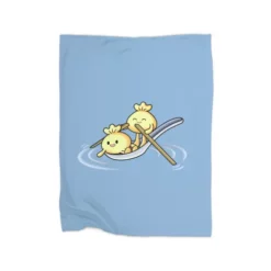 Dumpling Boat Premium Fleece Blanket CARTIO0955