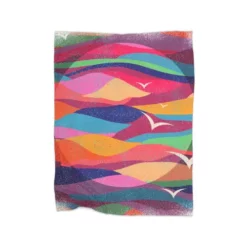 The Bright Sun Of The Desert Premium Fleece Blanket CARTIO0961