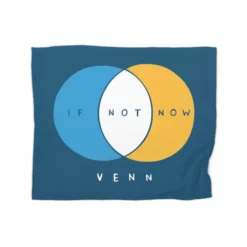 If Not Now Venn Premium Fleece Blanket CARTIO0987