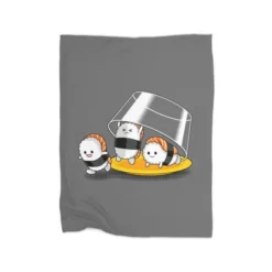 Sushi Escape Premium Fleece Blanket CARTIO0994