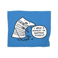 Compose Myself Premium Fleece Blanket CARTIO0996