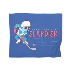 Strange Planet Special Product: Slick Surface Slapdisk Premium Fleece Blanket CARTIO1000