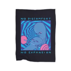 Strange Planet: No Discomfort No Expansion - Strange Times Edition Premium Fleece Blanket CARTIO1006