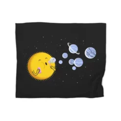 Bubble Universe Premium Fleece Blanket CARTIO1021
