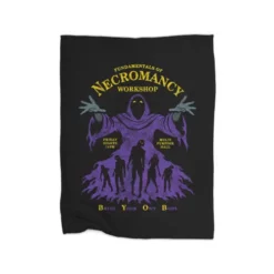 Necromancy Workshop Premium Fleece Blanket CARTIO1037
