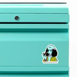 The Horrors Persist, But So Do I Custom Shape Magnet CARTIO1096