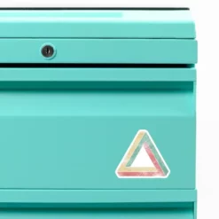 Optical Illusion-Colorful Custom Shape Magnet CARTIO1113