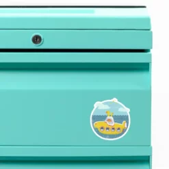 Yellow Submarine Custom Shape Magnet CARTIO1116