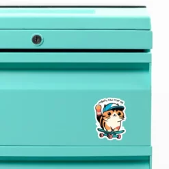 Nobody Can Stop Me-2 Custom Shape Magnet CARTIO1124