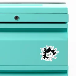 Cat Breaks The Universe Custom Shape Magnet CARTIO1137