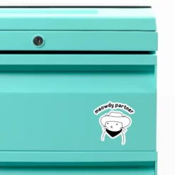 Meowdy Custom Shape Magnet CARTIO1146