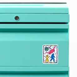 Colorful Cryptids Custom Shape Magnet CARTIO1160