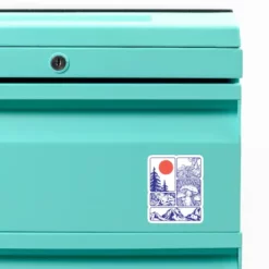 Frog, Mushrooms, And Nature Custom Shape Magnet CARTIO1163