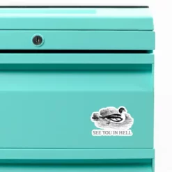 See You In Hell (Dark Text) Custom Shape Magnet CARTIO1164