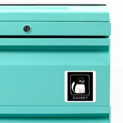 Disobey (Dark) Custom Shape Magnet CARTIO1166