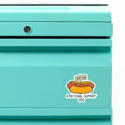 Emotional Support Dog Custom Shape Magnet CARTIO1168